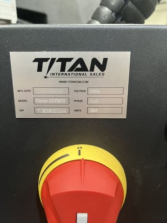 Titan #Force-Series-1600, CNC small hole Electrical Discharge Machine, 6-Axis rotary table, 53" X, 16" Y, 16" - Image 7