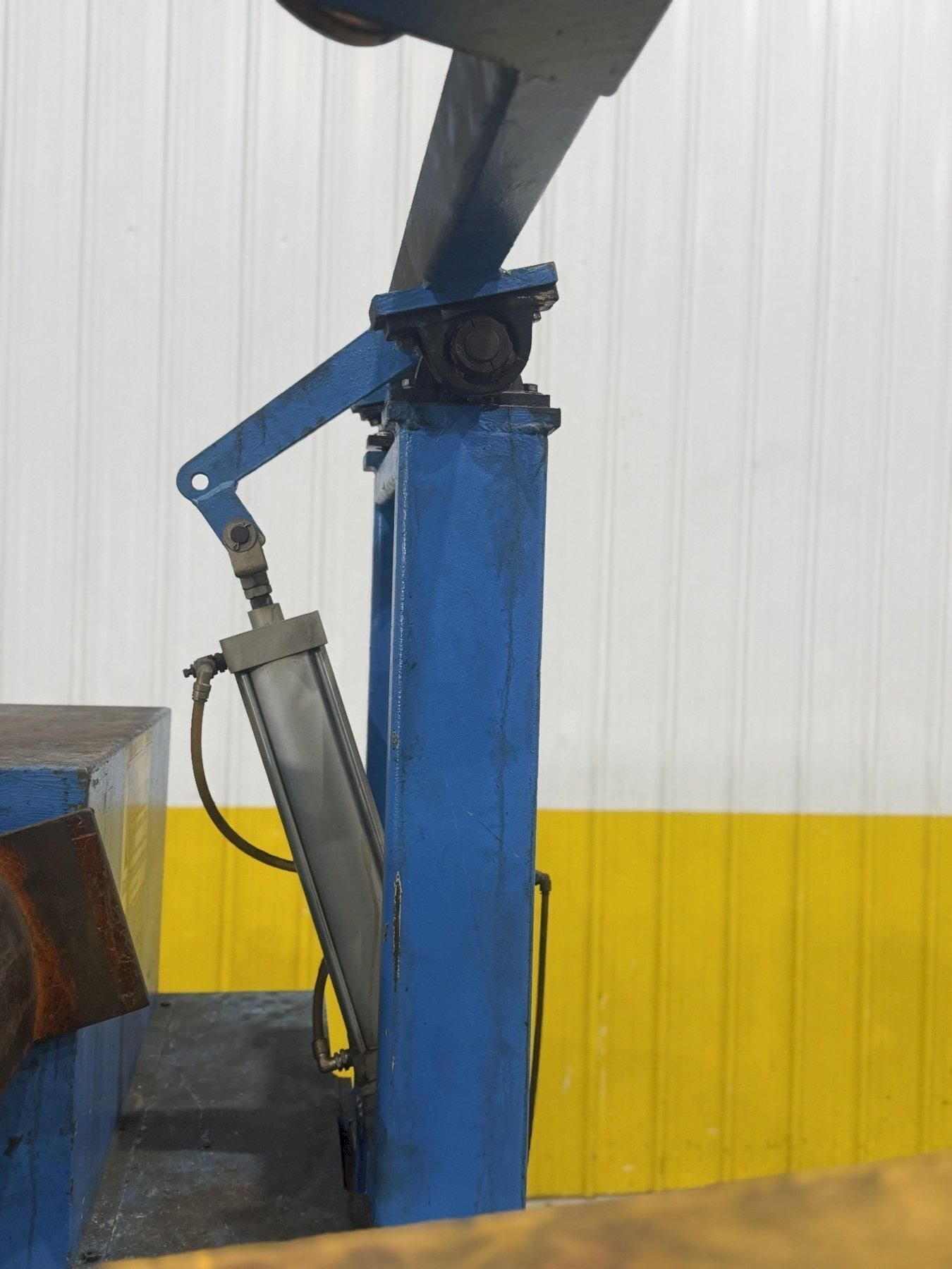 12000 lb. Dallas #DPR-12000-48, coil reel uncoiler & feeder straightener feed line, 24" x .090", 48" wide - Image 9