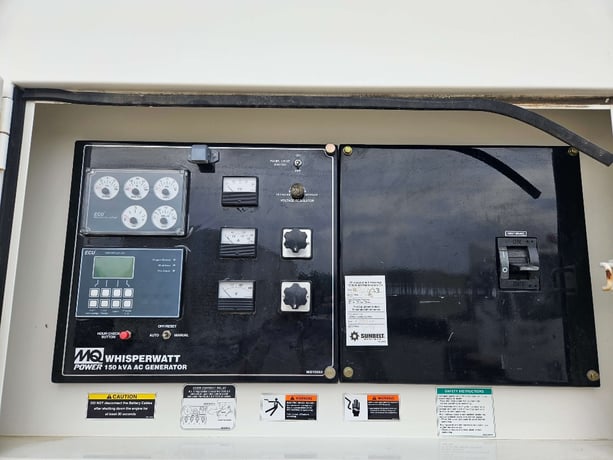 132 kW Multiquip #DCA150SSJU4F Trailer Mounted, Tier 4F, 120/240/208/480 Volts, 5,796 Hrs., 2016, $48.5k - Image 2