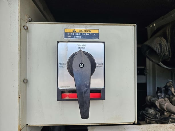 132 kW Multiquip #DCA150SSJU4F Trailer Mounted, Tier 4F, 120/240/208/480 Volts, 5,796 Hrs., 2016, $48.5k - Image 4