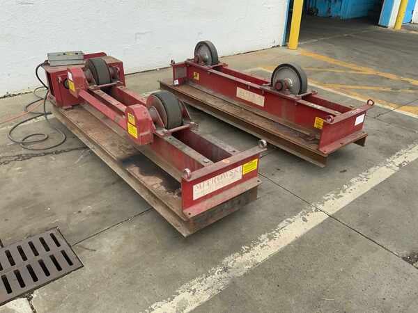 5 Ton, Weldwire, tank turning roll set, forward/reverse, rapid traverse, 1/2 HP, 110 V. - Image 1