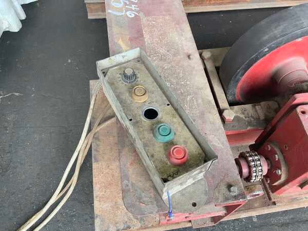 5 Ton, Weldwire, tank turning roll set, forward/reverse, rapid traverse, 1/2 HP, 110 V. - Image 8