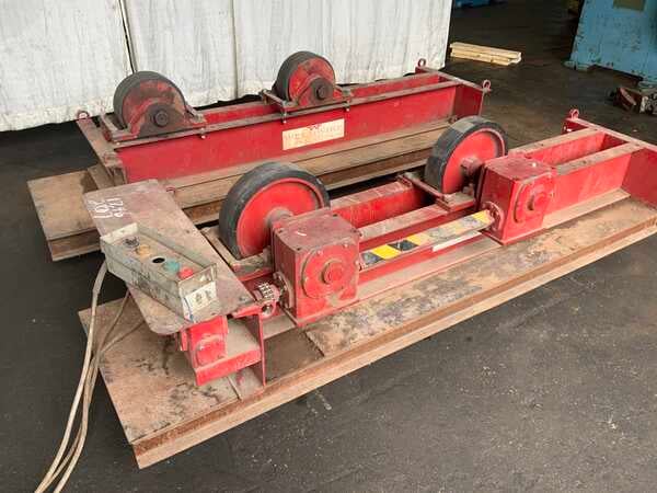 5 Ton, Weldwire, tank turning roll set, forward/reverse, rapid traverse, 1/2 HP, 110 V. - Image 9