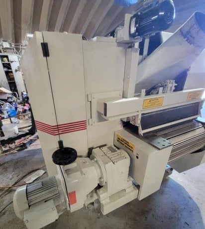 3.5" Mereen-Johnson #424-DC, Multi-Blade Rip Saw, 14" max. tool diameter, 22" min. cut length, 6" throat, 24" - Image 7