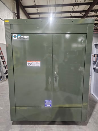 1500 KVA 13800GrY/7970 Primary, 4160Y/2400 Secondary, PAD, proCORE - Image 1