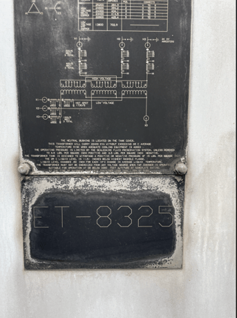 15 MVA 24000 Primary, 13800 Secondary, ABB, 3 Phase/60HZ Transformer Oil - Image 2