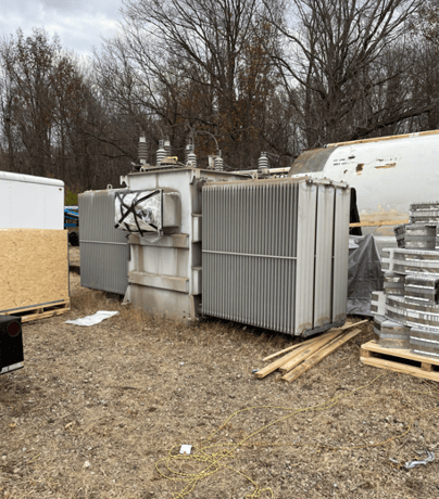 15 MVA 24000 Primary, 13800 Secondary, ABB, 3 Phase/60HZ Transformer Oil - Image 1