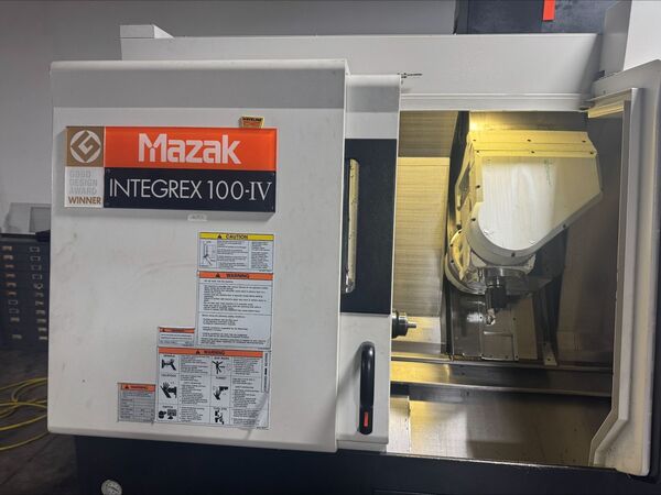 Mazak #Integrex-100-IV, CNC lathe, 21.4" swing, 6" chuck, 2" bar, 21.45" dia., 29.65" lgth, 15 HP, 6000 RPM - Image 1