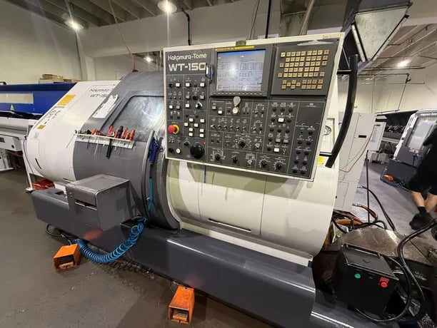 Nakamura -Tome #WT-150, CNC Lathe, 5-Axis, 6.2" X, 1.4" Y, 18.3" Z, 7.5" diameter x 15.7" L Turning Size - Image 4