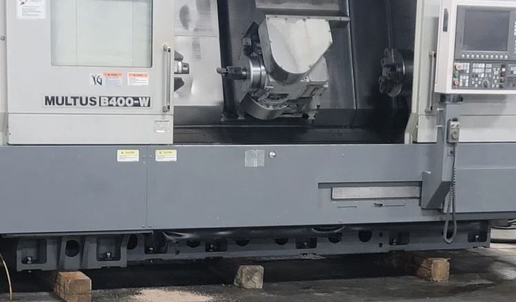 Okuma #Multus-B400W, CNC Lathe, 8-Axis, 28" Swing, 59" Centers, 15" Chuck, 4" Bar, 26.4" Turning diameter, 40 - Image 3