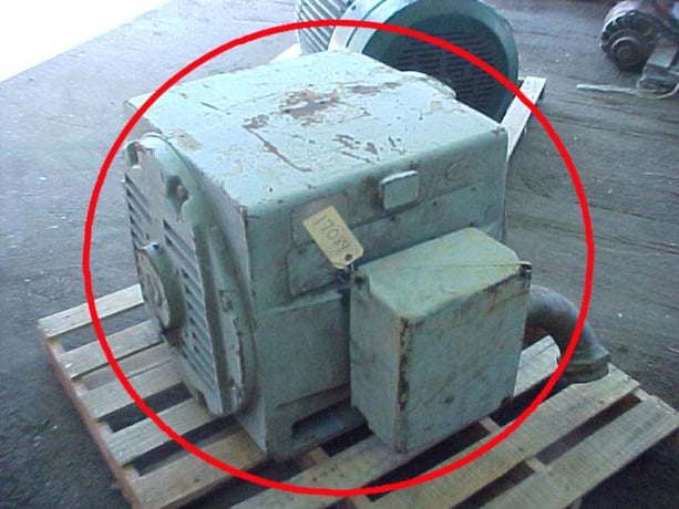 200 HP 1800 RPM General Electric, Frame 8143S, ODP, 460 Volts - Image 1