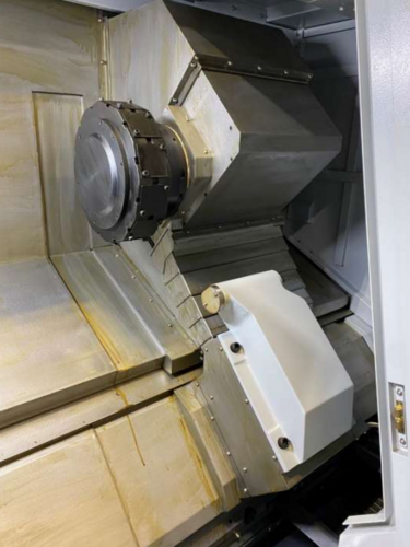 Hardinge #T42M, CNC Lathe, 3-Axis, 21.7" Swing, 21.1" Machining length, 1.7" Bar, 15 HP, 6000 RPM, 2024 - Image 3