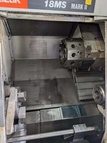Mazak #Super-Quick-Turn-18MS-Mark-II, CNC Lathe, 20.1" Swing, 20.5" Machining length, 10" Chuck, 2.5" Bar - Image 2
