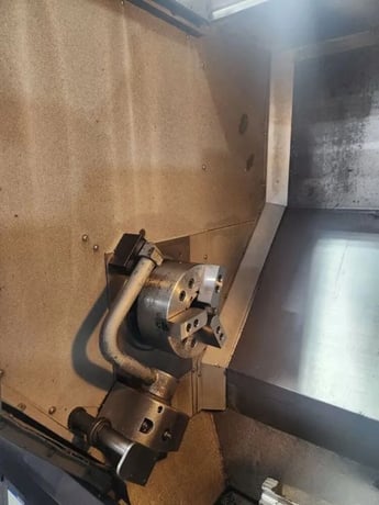 Haas #DS-30SS, CNC Lathe, 2-Axis, 21" Swing, 32.5" Centers, 26" Machining length, 10" Chuck, 3" Bar, 13" - Image 6