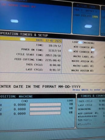 Haas #DS-30SS, CNC Lathe, 2-Axis, 21" Swing, 32.5" Centers, 26" Machining length, 10" Chuck, 3" Bar, 13" - Image 9