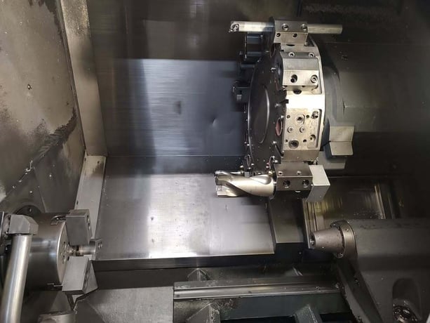 Haas #ST-20SS, CNC Lathe, 2-Axis, 31.8" Swing, 21" Machining length, 8" Chuck, 2" Bar, 10" Turning diameter - Image 2