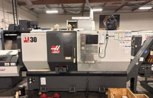 Haas #ST-30, CNC Lathe, 31.8" Swing, 32.5" Centers, 26" Machining length, 10" Chuck, 3" Bar, 21" Turning - Image 2