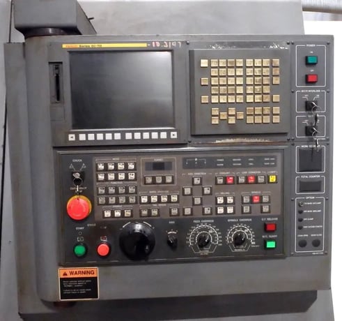 Samsung #SL-35B/1500, CNC Lathe, 23.6" Swing, 60.2" Machining length, 15" Chuck, 3.4" Bar, 16.5" Turning - Image 5