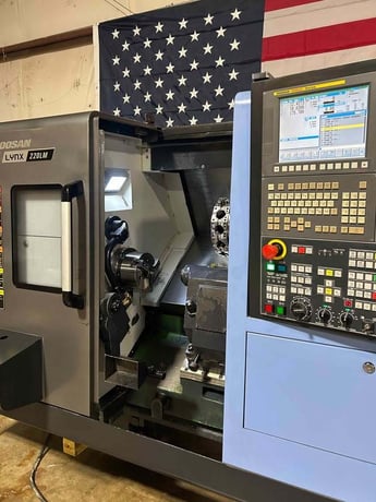 Daewoo Doosan #Lynx-220LMA, CNC Lathe, 3-Axis, 20.1" Swing, 20.1" Machining length, 6" Chuck, 2" Bar, 9.84" - Image 5