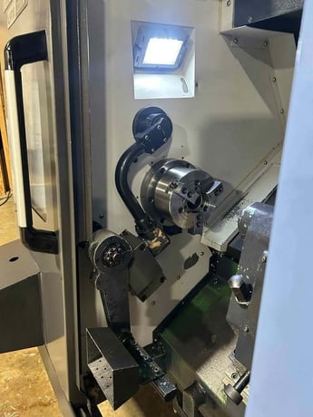 Daewoo Doosan #Lynx-220LMA, CNC Lathe, 3-Axis, 20.1" Swing, 20.1" Machining length, 6" Chuck, 2" Bar, 9.84" - Image 7