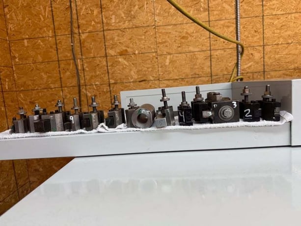 Haas #TL-1, CNC Lathe, 2-Axis, 20" Swing, 30" Machining length, 8" Chuck, 16" Turning diameter, 12 HP, 2000 - Image 4