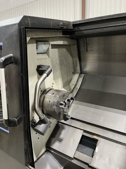 DN Solutions #Puma-DNT-2600LM, CNC Lathe, 44" Machining length, 10" Chuck, 3.2" Bore, 15" diameter x 44" L - Image 3