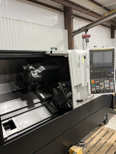 DN Solutions #Puma-DNT-2600LM, CNC Lathe, 44" Machining length, 10" Chuck, 3.2" Bore, 15" diameter x 44" L - Image 5