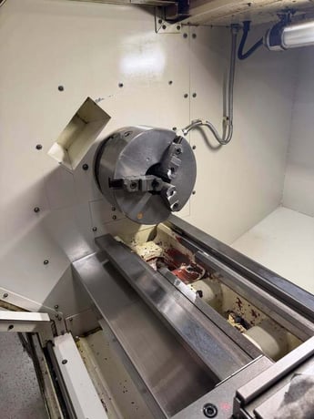 Milltronics #ML-18, CNC Lathe, 2-Axis, 60" Machining length, 10" Chuck, 2" Bar, 15 HP, 4500 RPM - Image 3