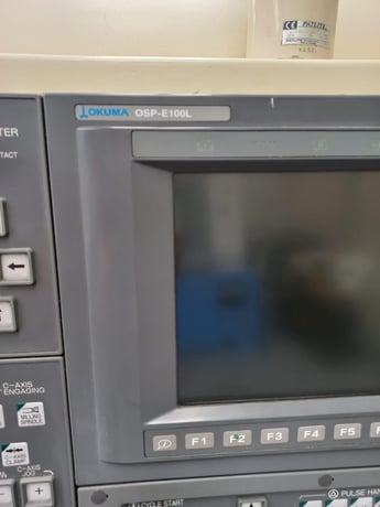 Okuma #Captain-L470, CNC Lathe, 24.4" Swing, 25.5" Machining length, 11" Chuck, 3.5" Bar, 16.5" Turning - Image 4