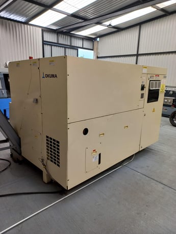 Okuma #Captain-L470, CNC Lathe, 24.4" Swing, 25.5" Machining length, 11" Chuck, 3.5" Bar, 16.5" Turning - Image 5