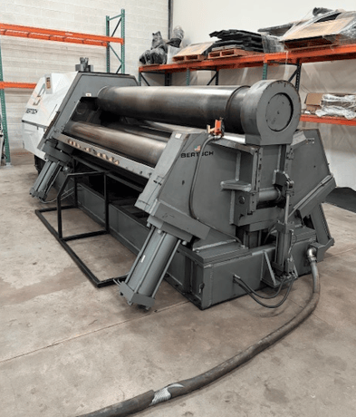 120" x 1" Bertsch, 4-roll CNC plate roll, Beckhoff Control, hydraulic drop end, under power, 2018 - Image 8
