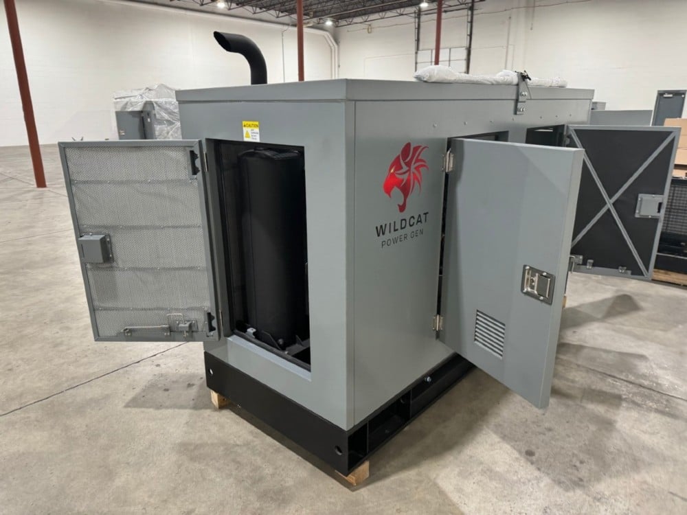 63 KW Roughneck #RO0060, Natural Gas Genset, 480 Volts - Image 1