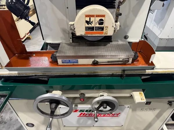 6" x 18" Harig Bridgeport #618-EZ-Surf, CNC horizontal surface grinder, 2.5 HP, 8" x .5" wheel - Image 10