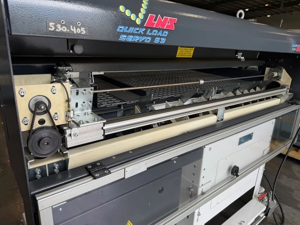 LNS #Quick-Load-Servo-S3, magazine barfeeder, 4.7" capacity, 63" length, Control pendant - Image 10