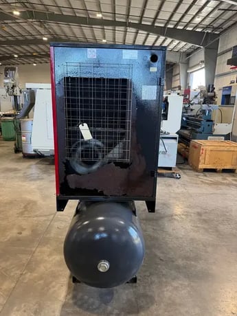 25 HP Chicago Pneumatic #QRS-25, rotary /sliding vane air compressor, 132 psig, 2020 - Image 4