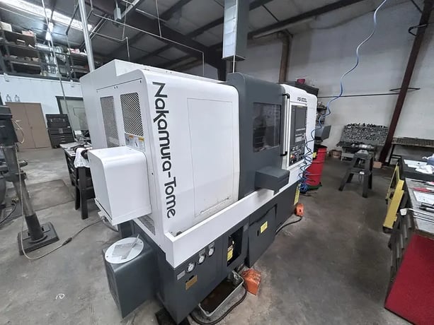 Nakamura Tome #AS-200LMYS, 15.7" swing, 8" chuck, 2.5" bar, 16.7" centers, Fanuc I, 2021 - Image 2