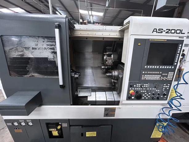 Nakamura Tome #AS-200LMYS, 15.7" swing, 8" chuck, 2.5" bar, 16.7" centers, Fanuc I, 2021 - Image 3