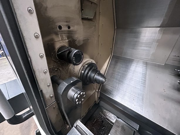 Nakamura Tome #AS-200LMYS, 15.7" swing, 8" chuck, 2.5" bar, 16.7" centers, Fanuc I, 2021 - Image 4