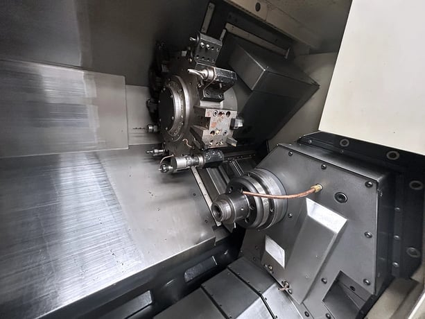 Nakamura Tome #AS-200LMYS, 15.7" swing, 8" chuck, 2.5" bar, 16.7" centers, Fanuc I, 2021 - Image 5