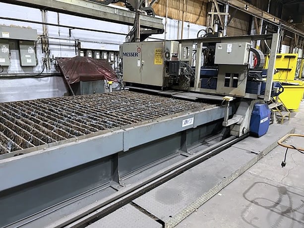 Messer #MPC2008, 10' x20' water table, 3-Axis, Hypertherm HPR400XD 400 Amp Power System, Messer 12 cartridge - Image 2
