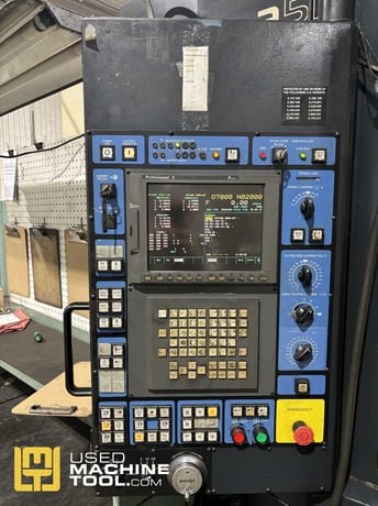 Makino #A51, CNC horizontal machining center, 134 automatic tool changer, 22" X, 22" Y, 19.7" Z, 12000 RPM - Image 8