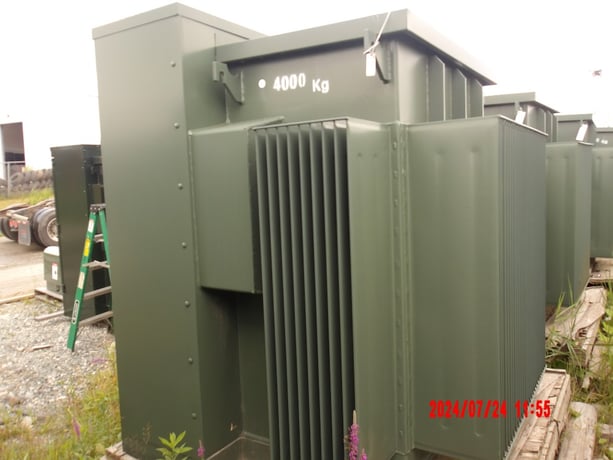 1250 KVA 24940 Delta Primary, 416Y Secondary, Transformer - Image 1