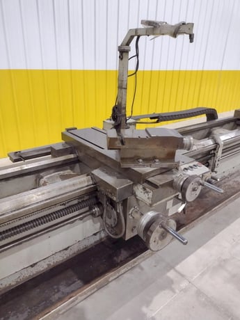 25"/35" x 157" Hercules #SPM-630x4000, Engine Lathe, 4.1" Bore, 1250 RPM, 2 Steady rest, 1997 - Image 7