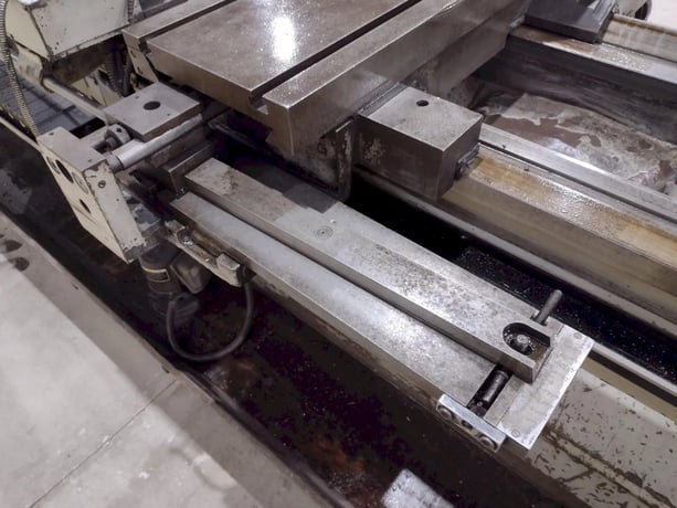 25"/35" x 157" Hercules #SPM-630x4000, Engine Lathe, 4.1" Bore, 1250 RPM, 2 Steady rest, 1997 - Image 8