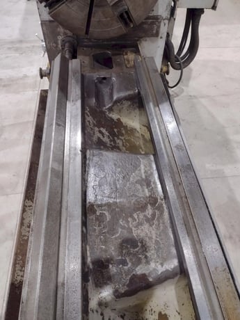 25"/35" x 157" Hercules #SPM-630x4000, Engine Lathe, 4.1" Bore, 1250 RPM, 2 Steady rest, 1997 - Image 9
