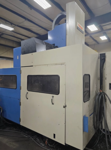 Mazak #AJV-60/120, CNC Gantry Machining Center, 120" X Travel, 60" Y Travel, 30" Z, 49" width x 118" L Table - Image 3