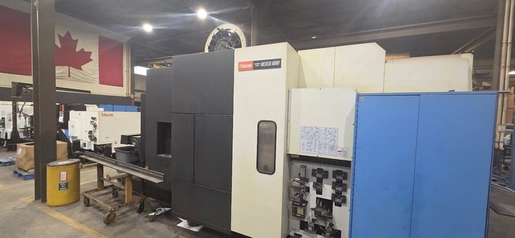 Mazak #HCN-6000, CNC Horizontal Machining Center, 31.5" X, 31.5" Y, 32.5" Z, 19.68" x 19.68" Pallet, 10000 - Image 3