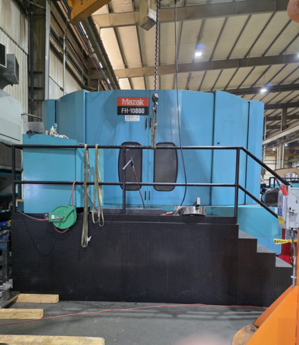 Mazak #FH-10800, CNC Horizontal Machining Center, 4-Axis, 66.9" X, 55.1" Y, 55.1" Z, 39.3" x 39.3" Pallet, 50 - Image 1