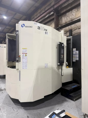 Makino #A81NX, CNC Horizontal Machining Center, 4-Axis, 35.4" X, 35.4" Y, 40.2" Z, 24.8" x 24.8" Pallet - Image 2