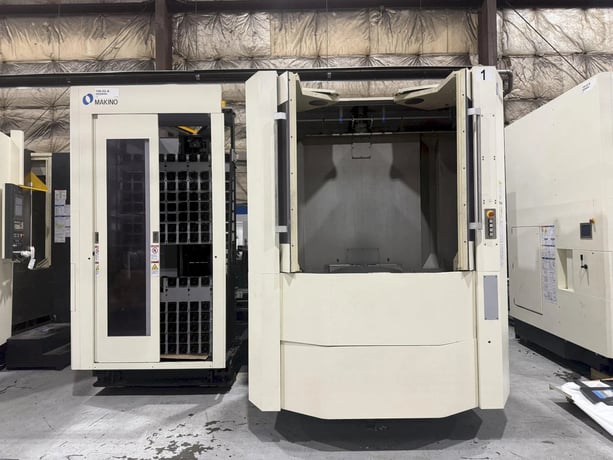 Makino #A81NX, CNC Horizontal Machining Center, 4-Axis, 35.4" X, 35.4" Y, 40.2" Z, 24.8" x 24.8" Pallet - Image 3